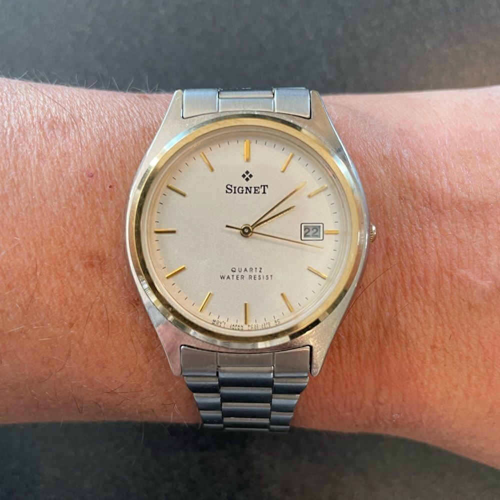 Signet Quartz Water Resistant Watch
